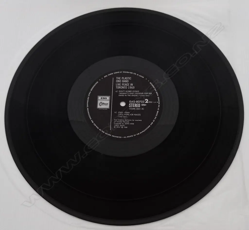 The Plastic Ono Band, Live Peace In Toronto 1969 Image 1++
